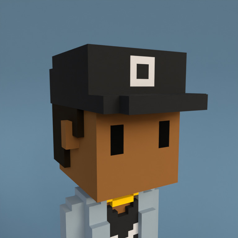 Meebit #10027 — Portrait