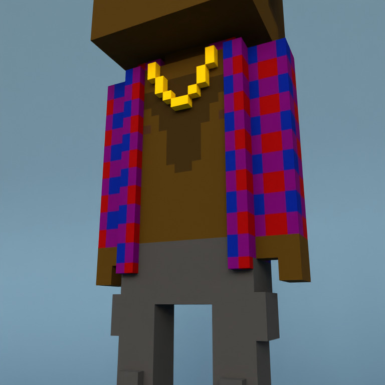 Meebit #10028 — Outfit