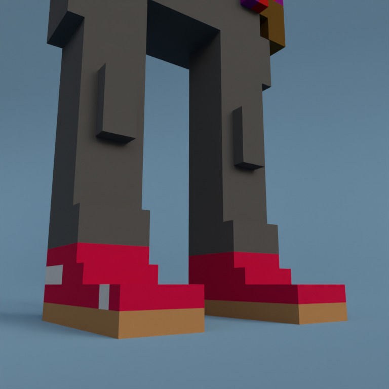 Meebit #10028 — Shoes