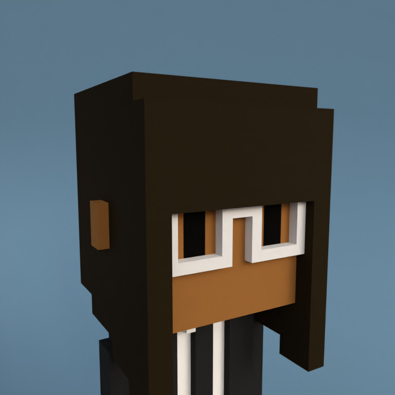 Meebit #10029 — Portrait