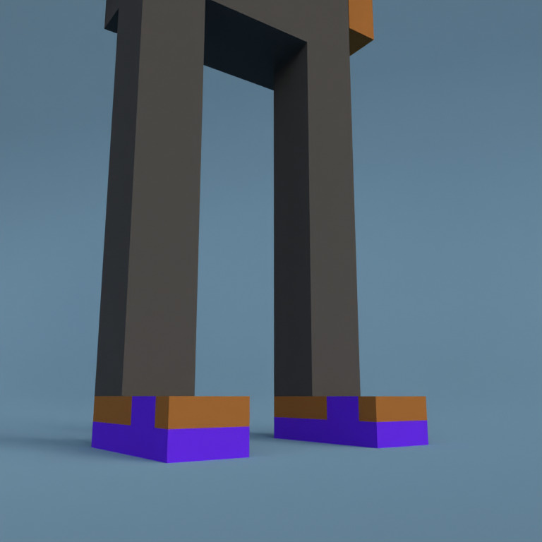 Meebit #10029 — Shoes