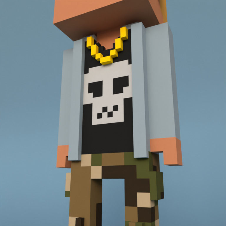 Meebit #10032 — Outfit