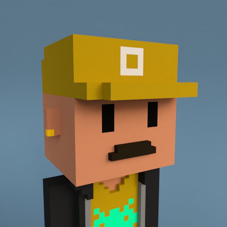 Meebit #10033 — Portrait