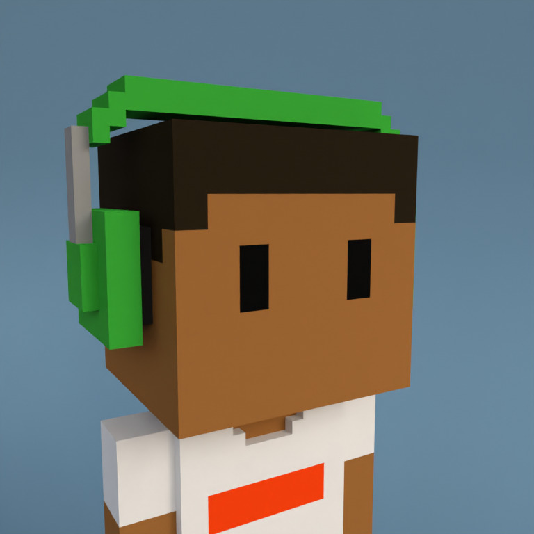 Meebit #10037 — Portrait