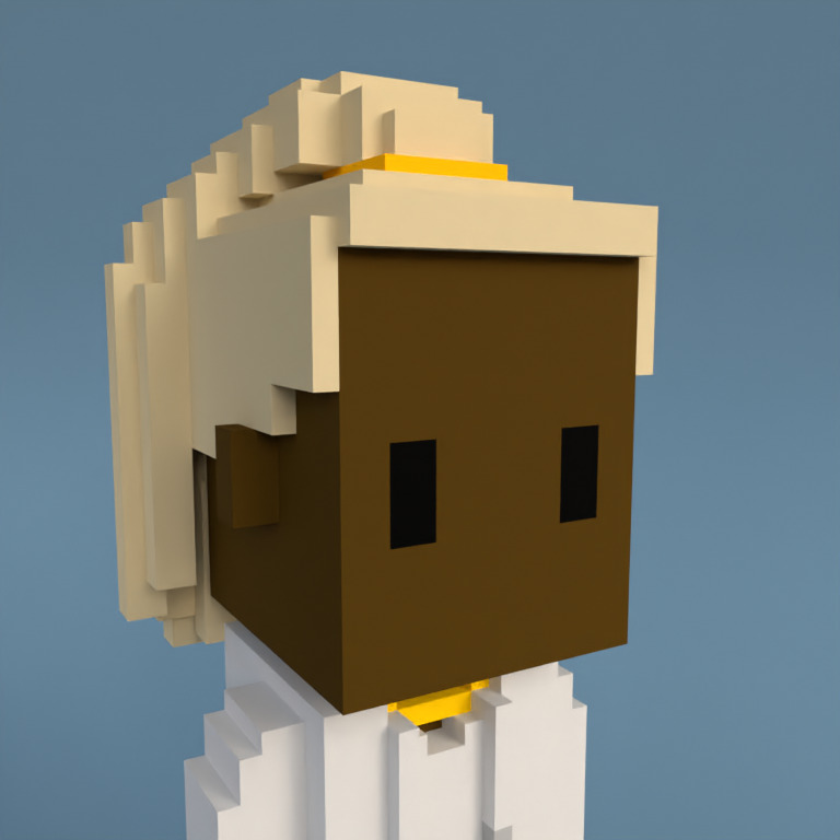 Meebit #10038 — Portrait