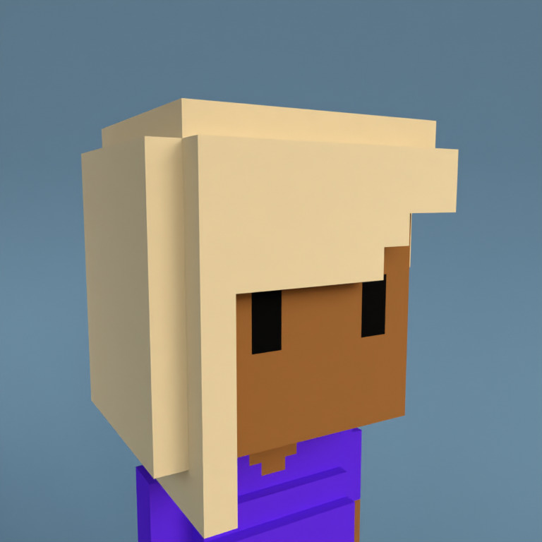 Meebit #10041 — Portrait