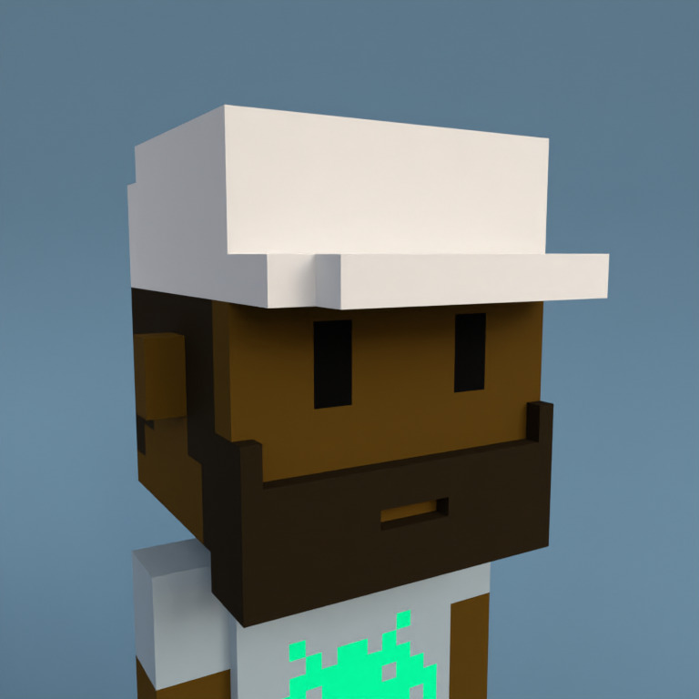 Meebit #10043 — Portrait