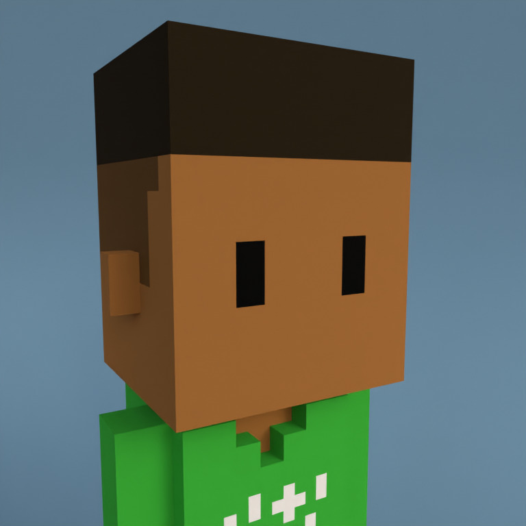 Meebit #10044 — Portrait