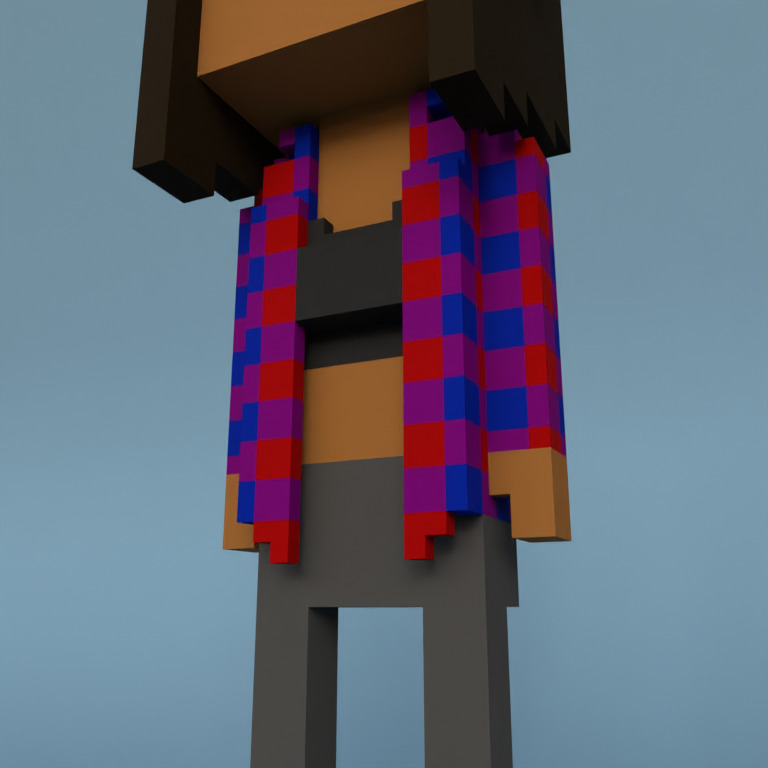 Meebit #10047 — Outfit