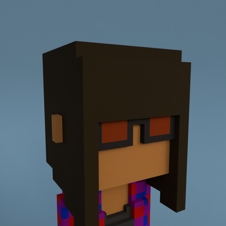 Meebit #10047 — Portrait