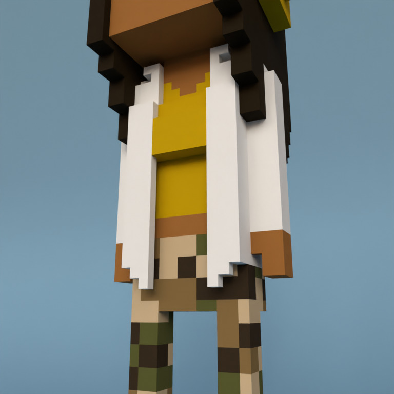 Meebit #10051 — Outfit