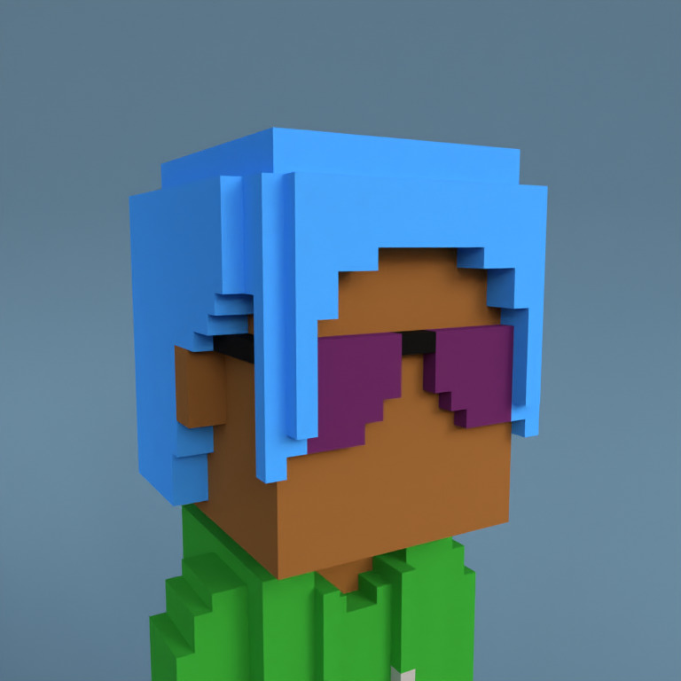 Meebit #10053 — Portrait