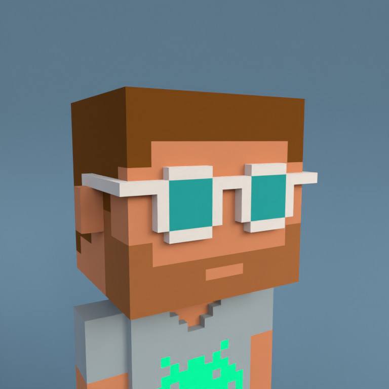 Meebit #10064 — Portrait