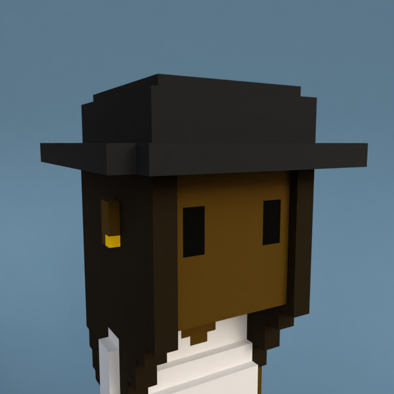 Meebit #10068 — Portrait