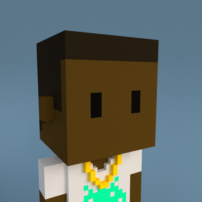 Meebit #10069 — Portrait