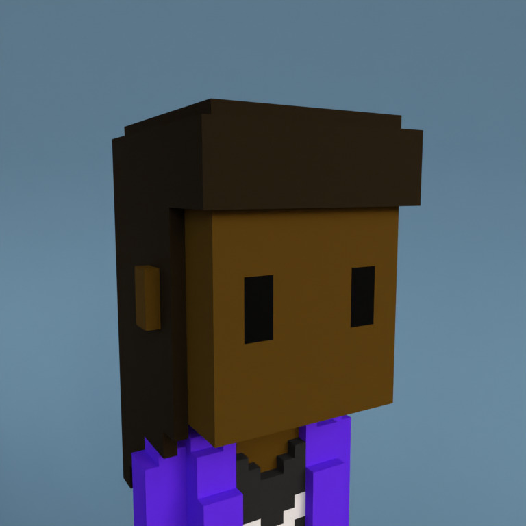 Meebit #10072 — Portrait