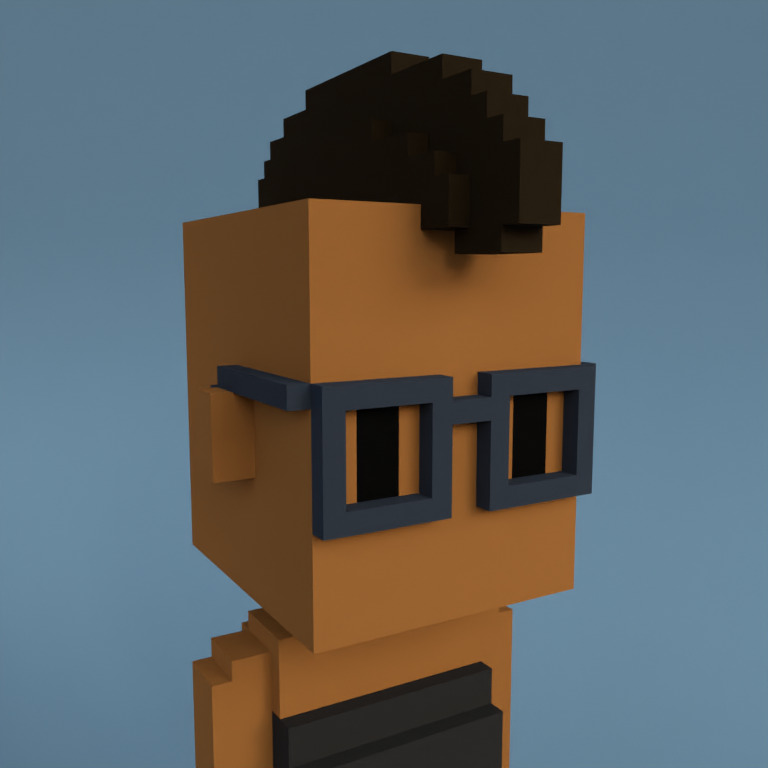 Meebit #10073 — Portrait