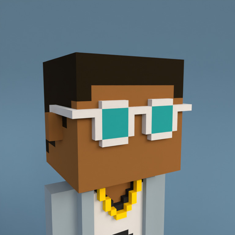 Meebit #10076 — Portrait