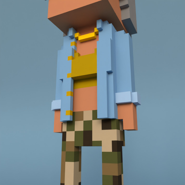 Meebit #10084 — Outfit