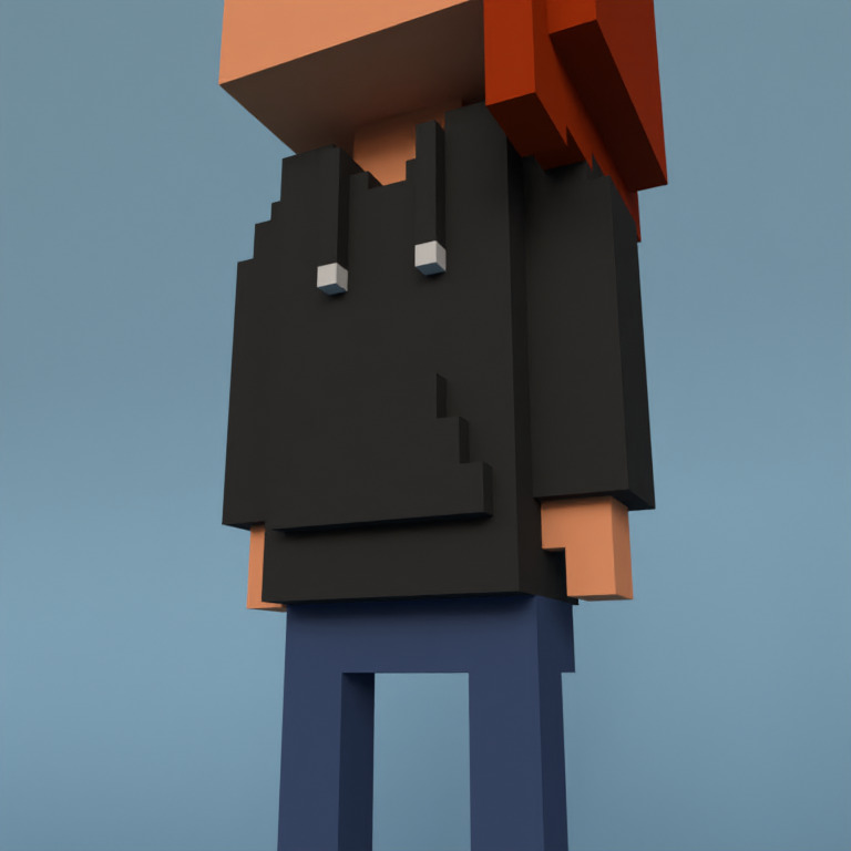 Meebit #10086 — Outfit