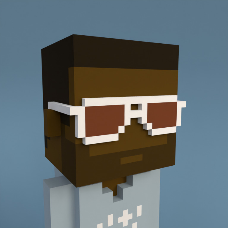 Meebit #10087 — Portrait