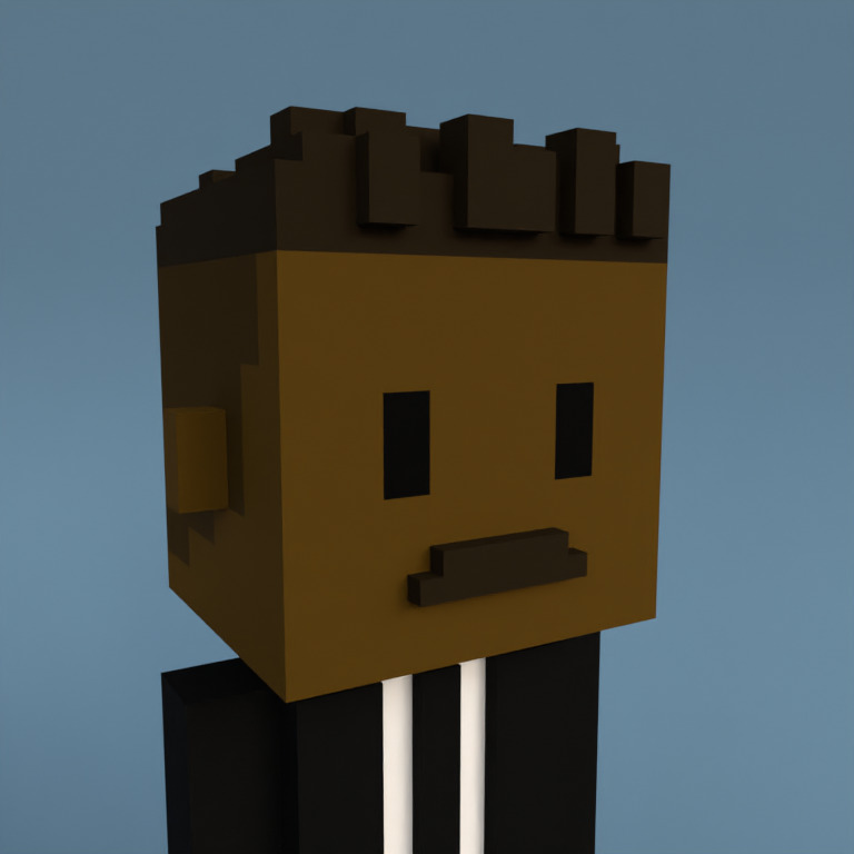 Meebit #10090 — Portrait