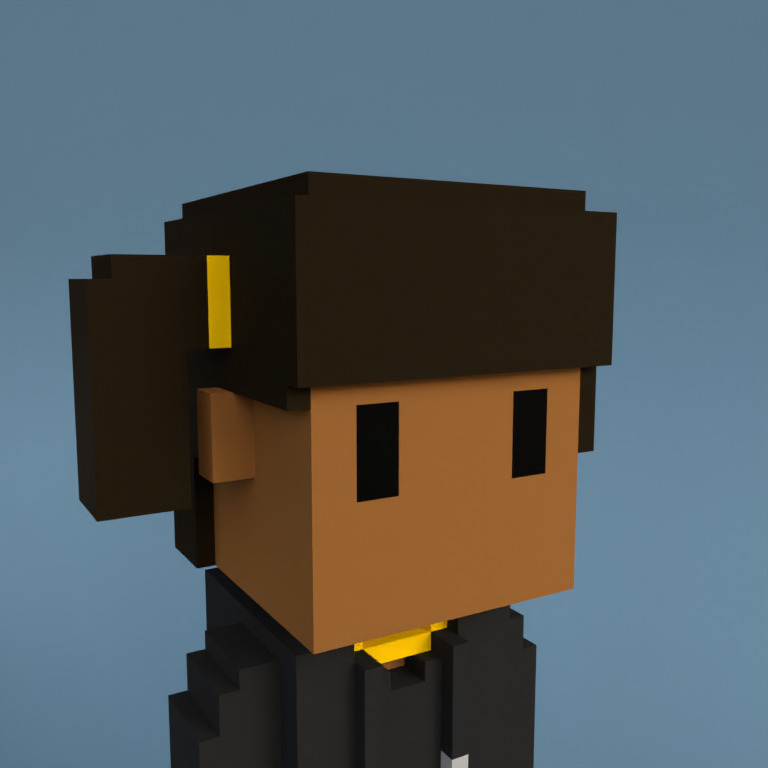Meebit #10091 — Portrait