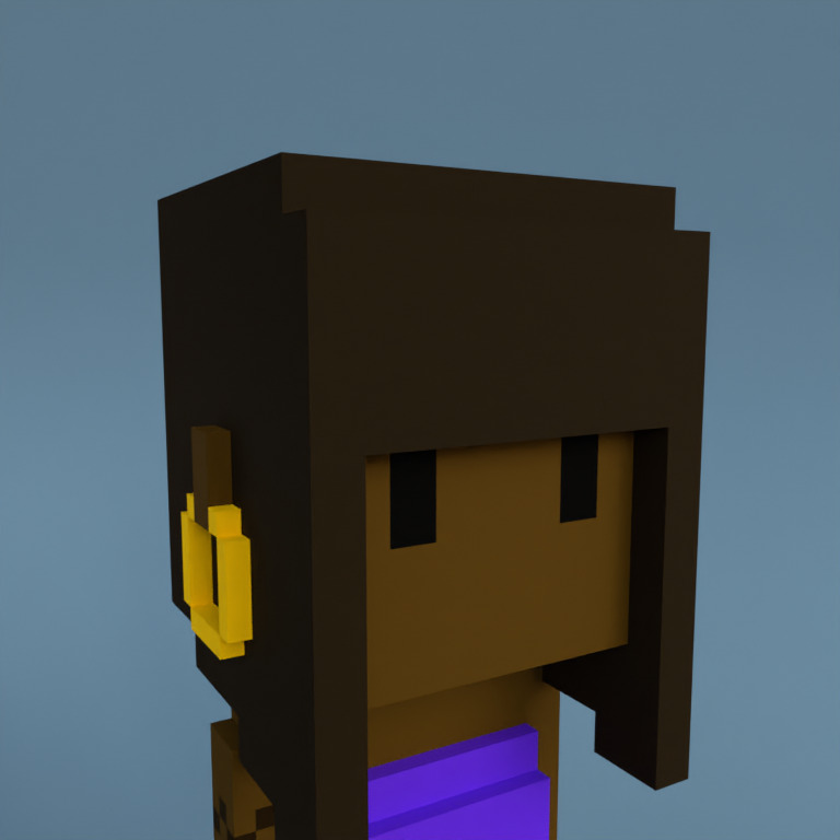 Meebit #10092 — Portrait