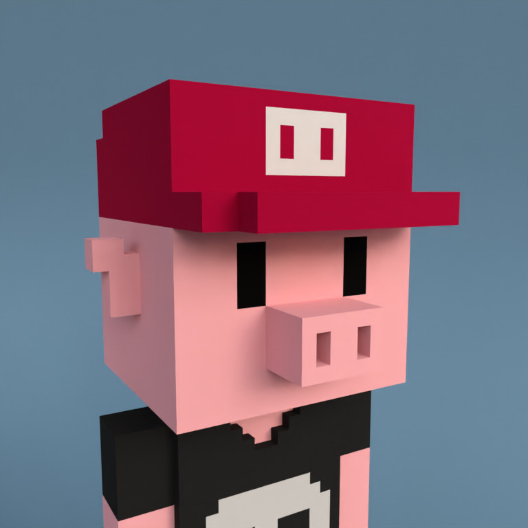 Meebit #10093 — Portrait