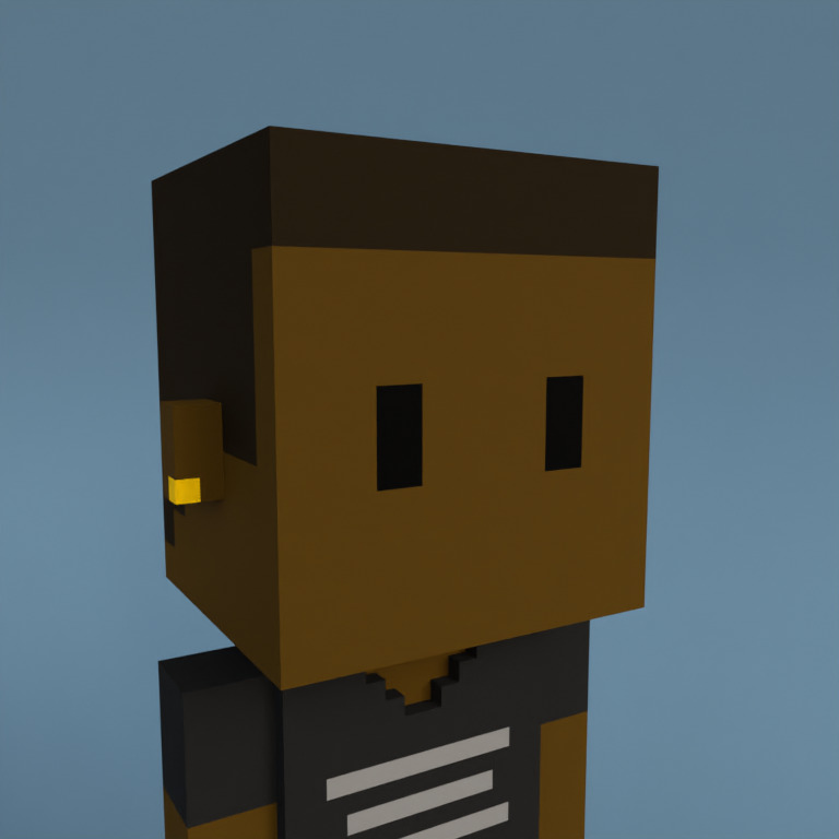 Meebit #10097 — Portrait