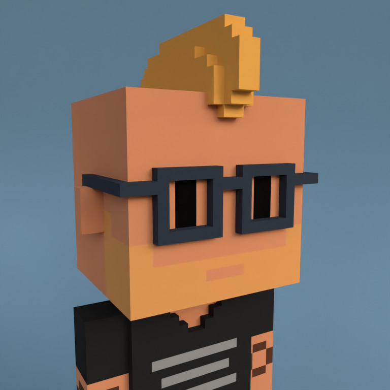 Meebit #10098 — Portrait