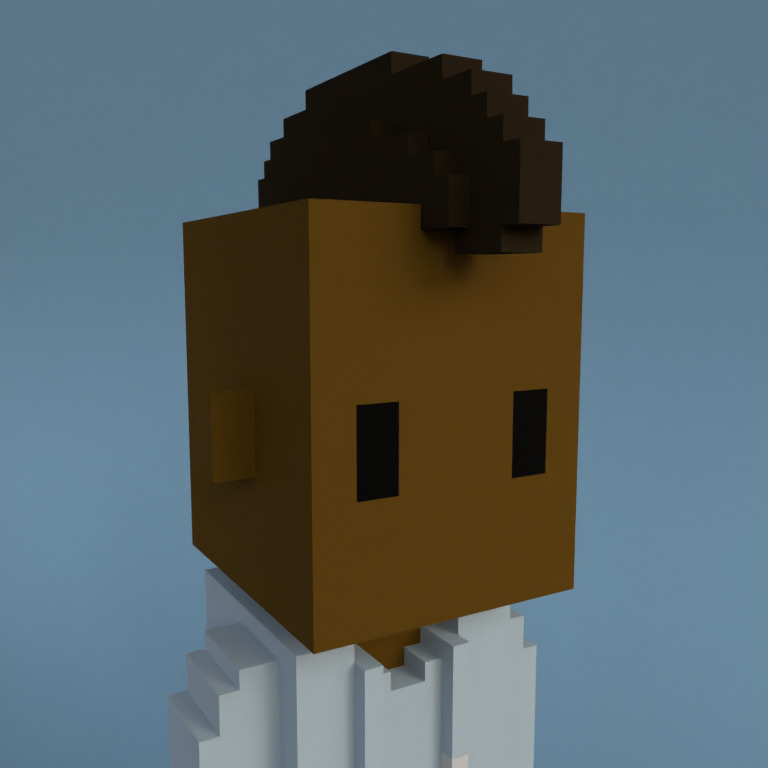 Meebit #10099 — Portrait