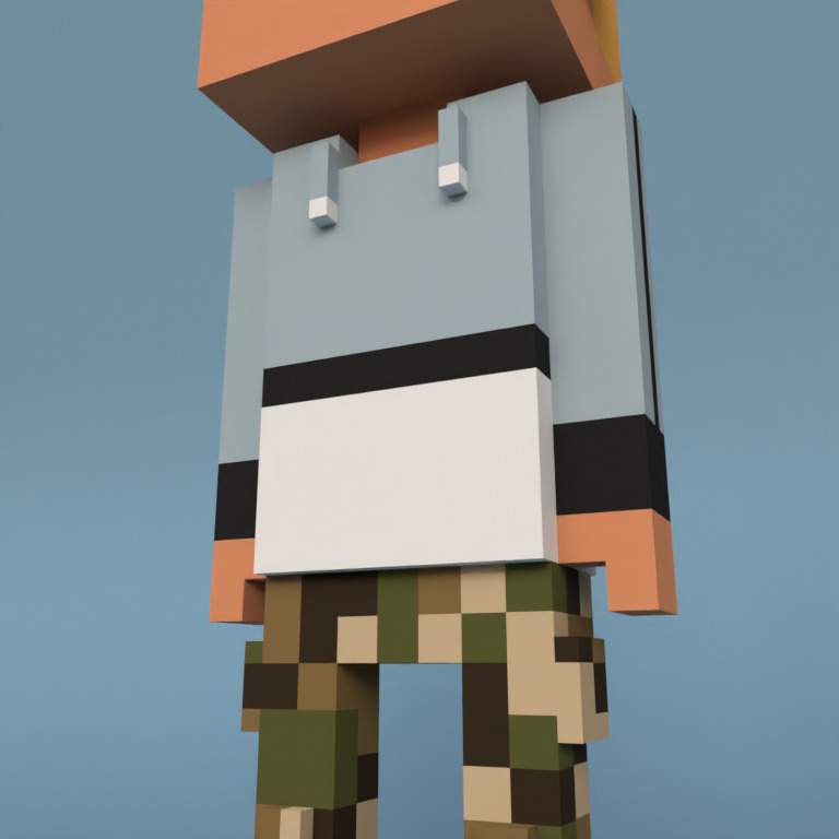 Meebit #10101 — Outfit