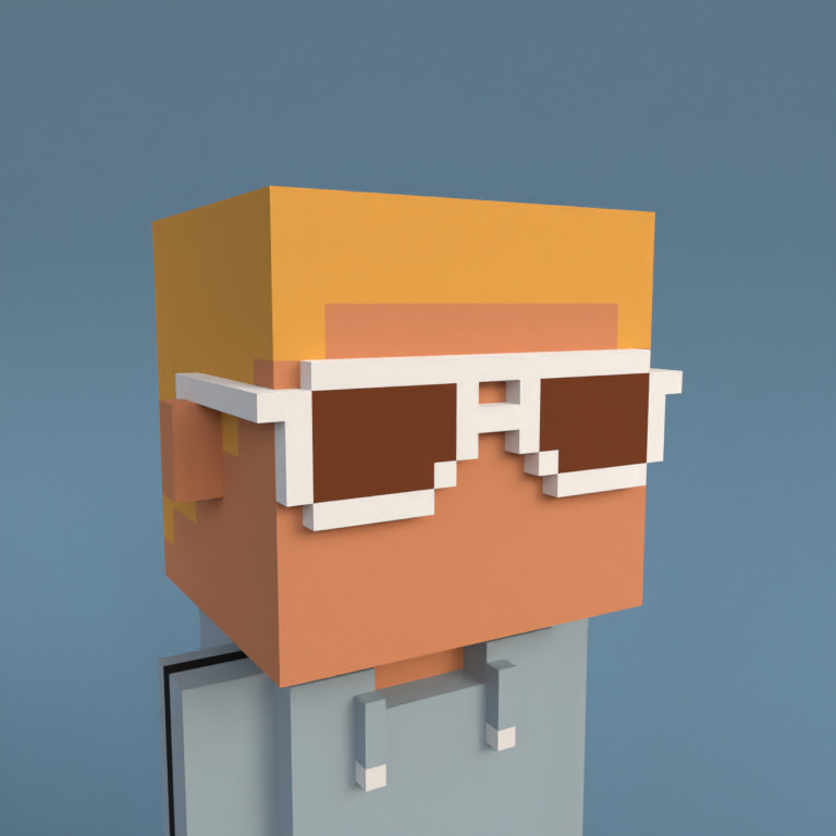 Meebit #10101 — Portrait