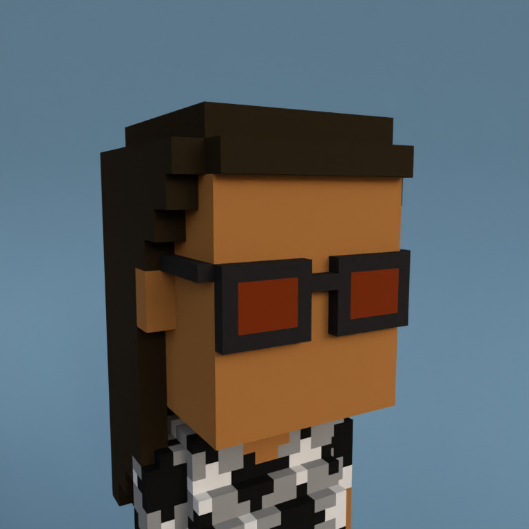 Meebit #10107 — Portrait