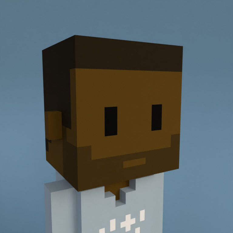 Meebit #10110 — Portrait