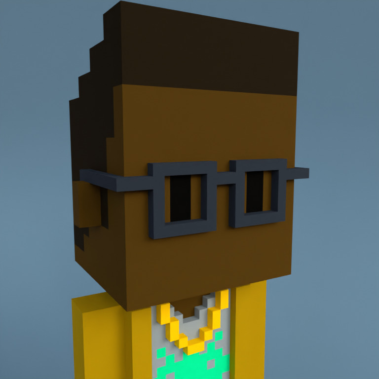 Meebit #10114 — Portrait