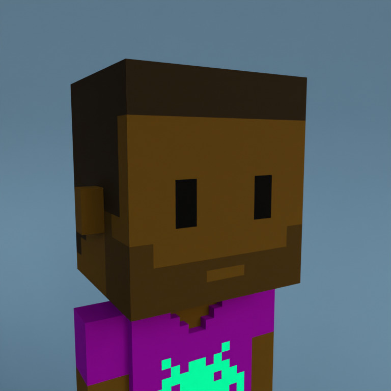 Meebit #10121 — Portrait