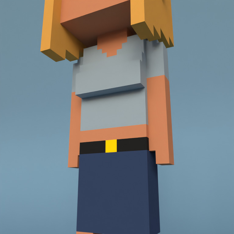 Meebit #10123 — Outfit