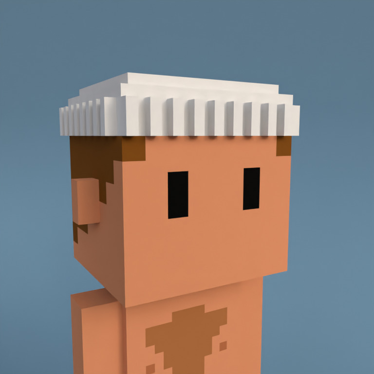 Meebit #10124 — Portrait
