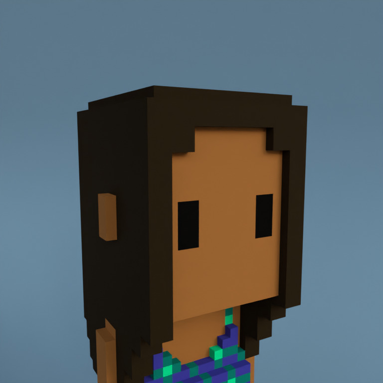 Meebit #10125 — Portrait