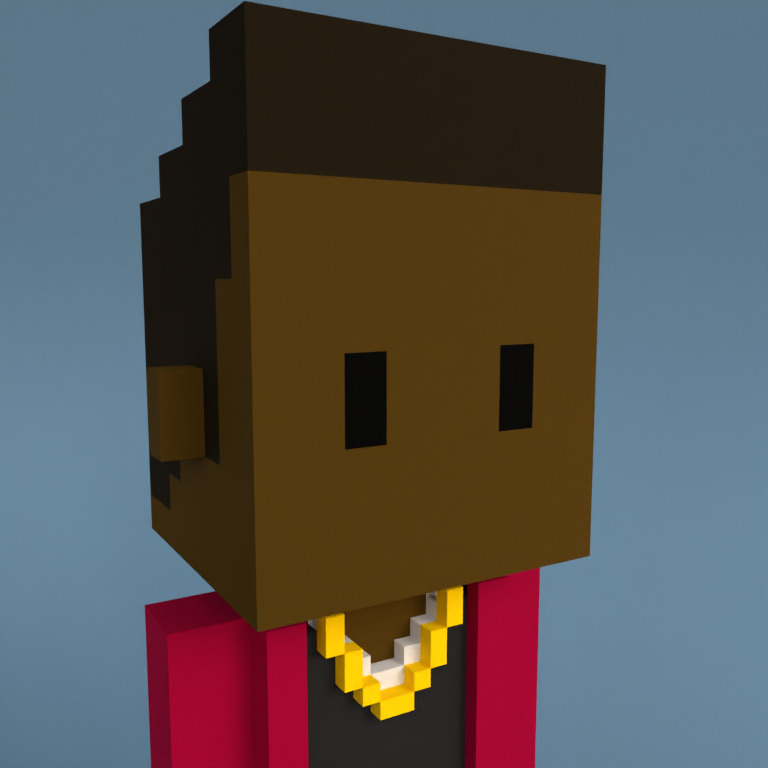 Meebit #10130 — Portrait