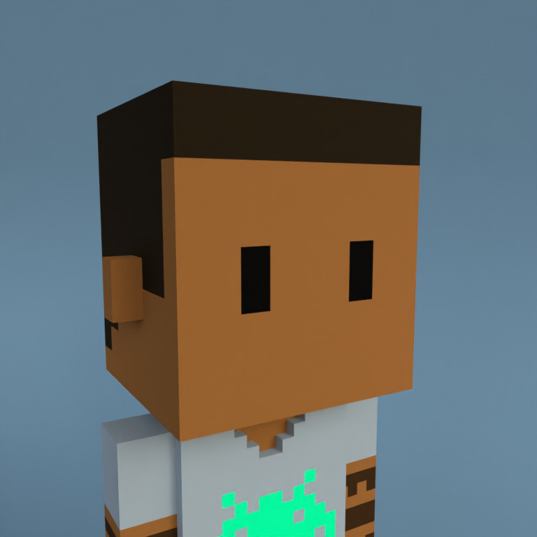 Meebit #10131 — Portrait