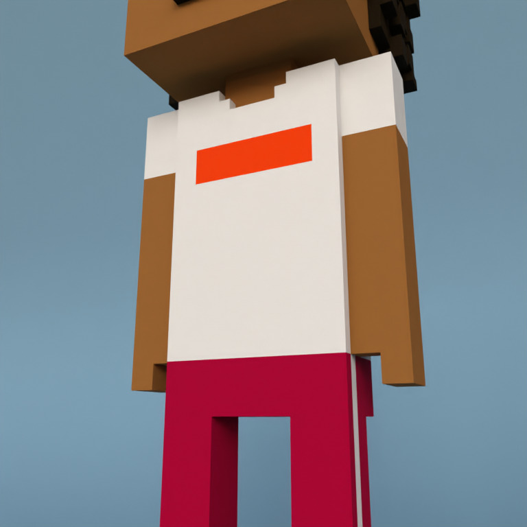 Meebit #10132 — Outfit