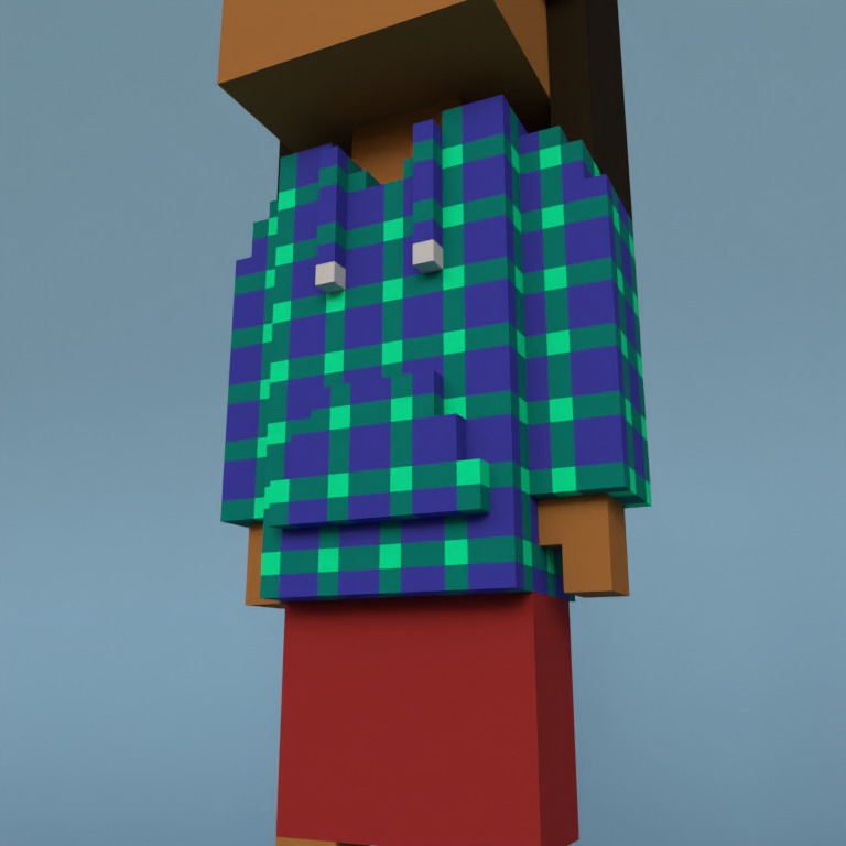 Meebit #10137 — Outfit