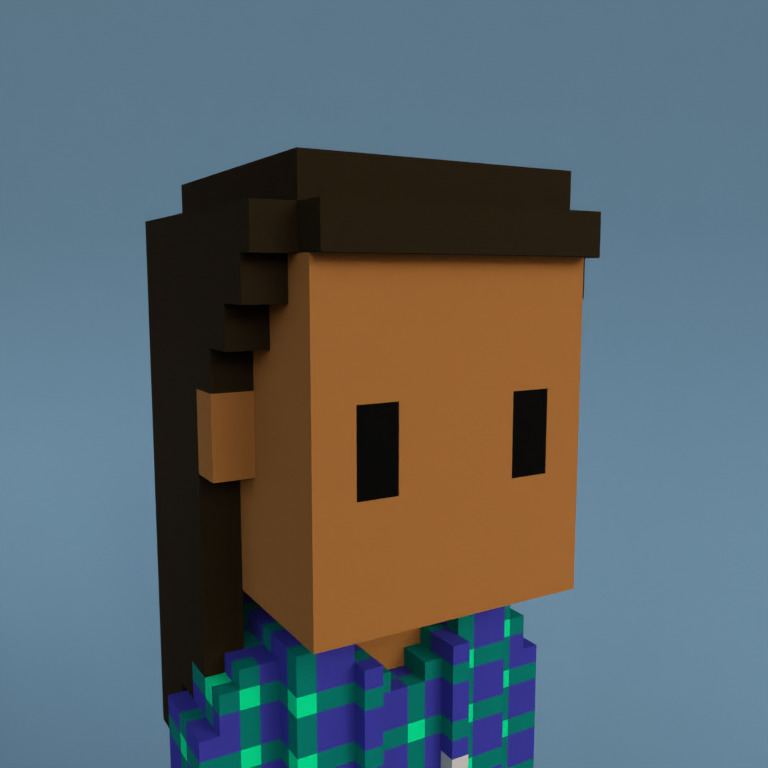 Meebit #10137 — Portrait