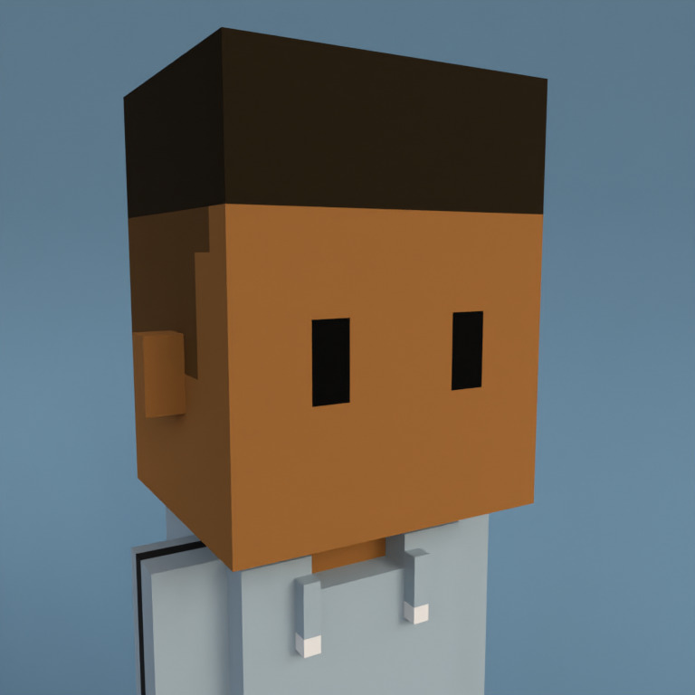 Meebit #10141 — Portrait