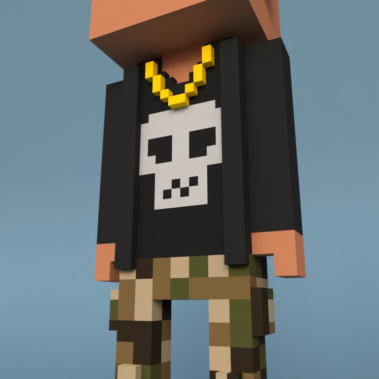Meebit #10143 — Outfit