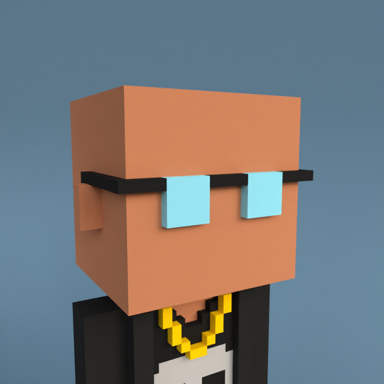 Meebit #10143 — Portrait