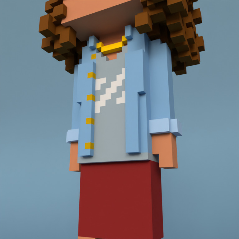 Meebit #10144 — Outfit